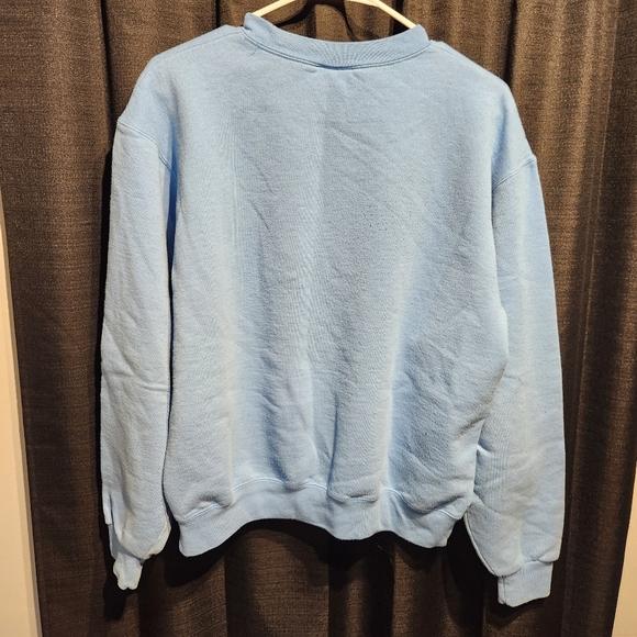 College Of St. Benedict Champion Sweatshirt Crewneck Mens M Powder Blue - Picture 5 of 5
